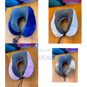 Memory Foam Travel Pillow - Multicolor