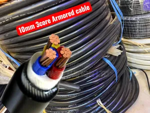 10mm 3core Pure Copper Underground Armoured Cable