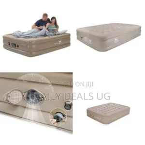 Premium Elevated Inflatable Air Mattress With Built-in Pump