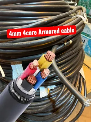 4mm Total 4core Pure Copper Underground Armoured Cable