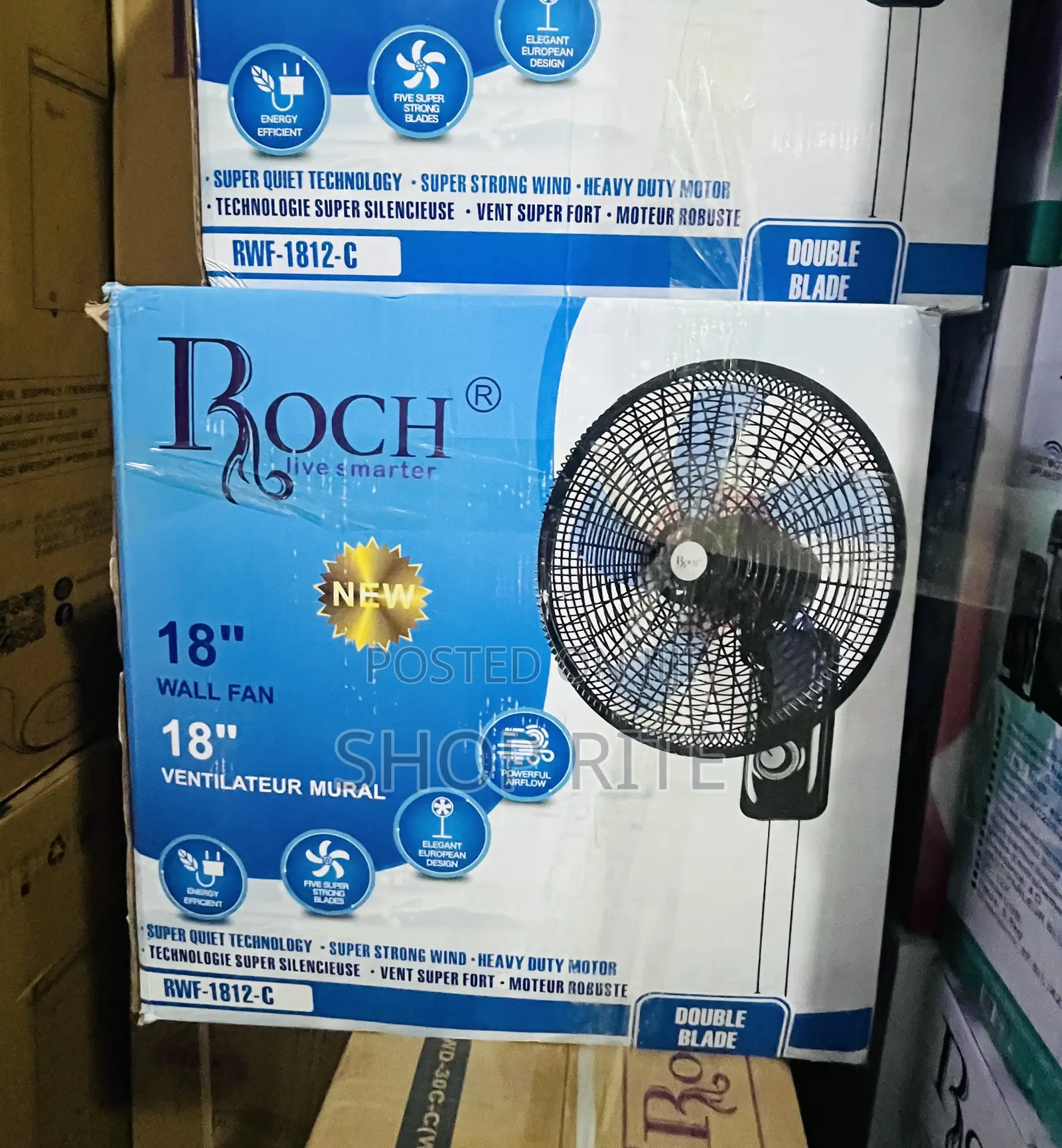 Roch Wall Fan 18