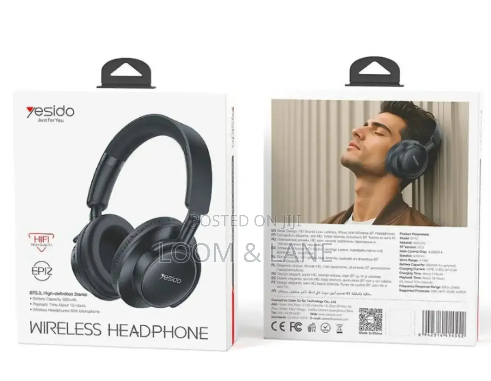 Yesido Ep12 Wireless Headphone