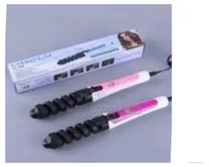 Silk Smooth Lady Profesional Stainless Steel Curling Travel Hair Iron