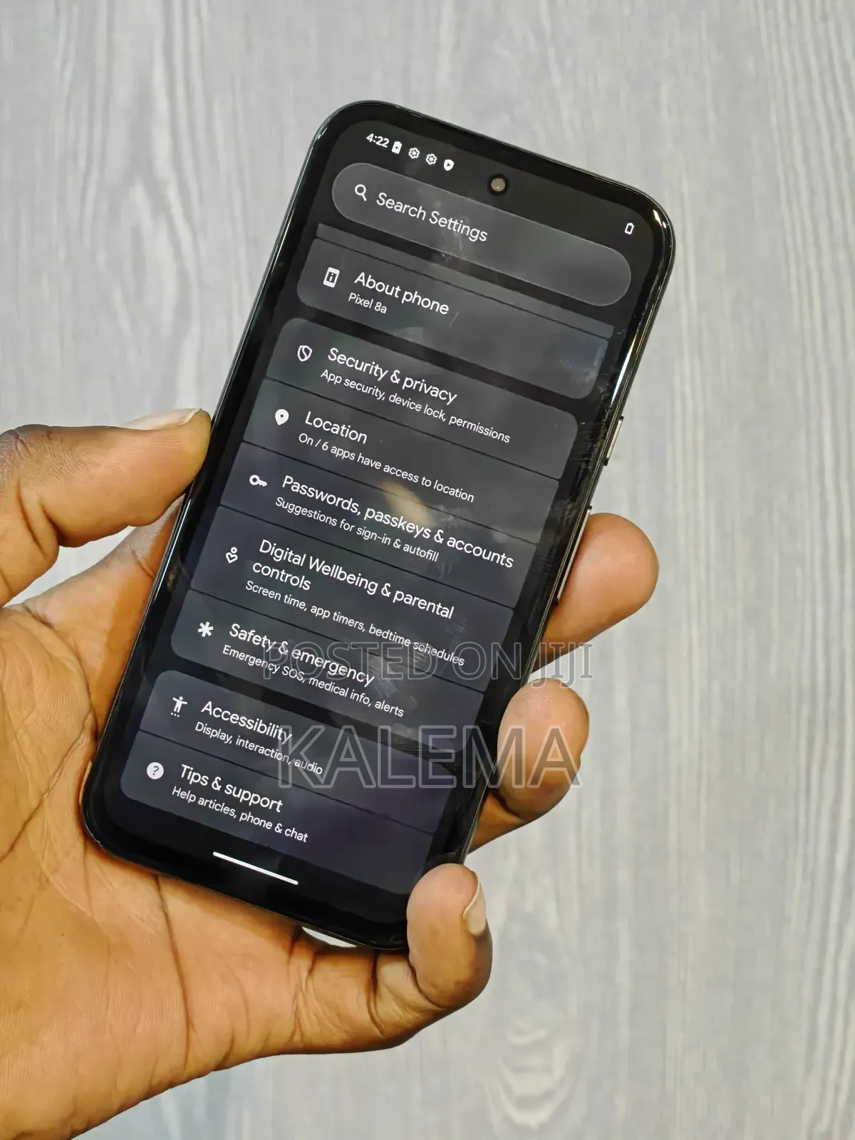 Google Pixel 8a 128 GB Black