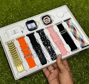 I20 Ultra Max Suit 10-in-1 Smartwatch and Earphone Set