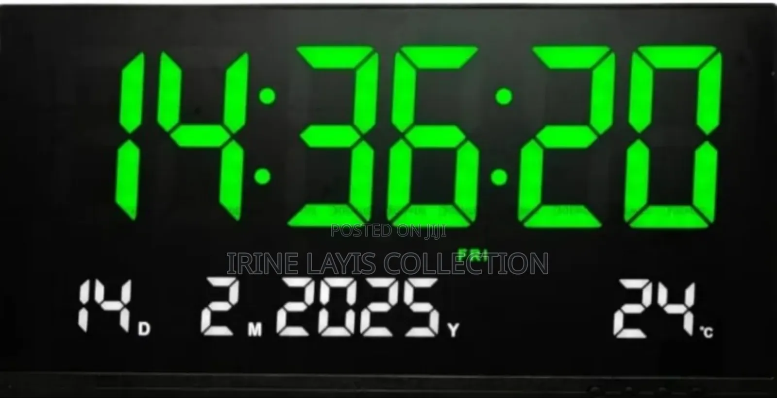 Multifunctional Large Digital Wall Clock.