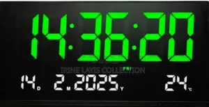 Multifunctional Large Digital Wall Clock.