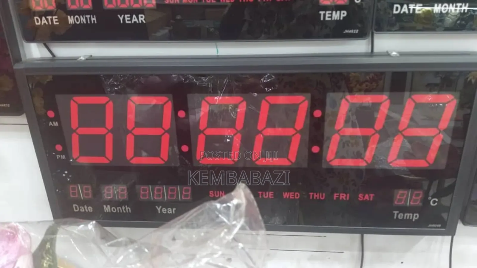 Large Led Digital Wall Clock.