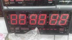 Large Led Digital Wall Clock.