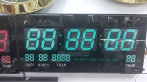 Large Led Digital Wall Clock.
