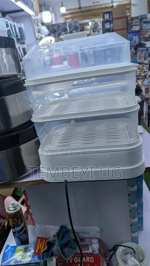 Three-Tiered Electric Food Steamer.
