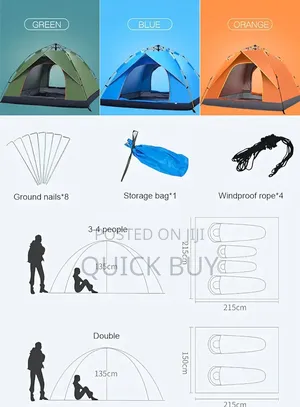 New Fully Automatic Camping Tent