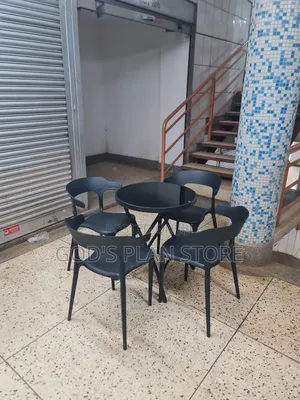 4 Seater Outdoor Folding Table and Chairs Dining Furniture
