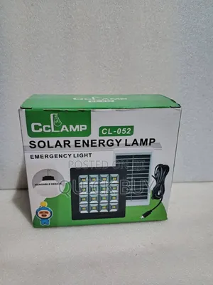 New Cclamp Cl-052 Solar Energy Lamp