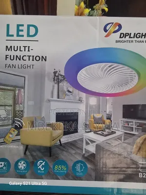 Smart Ceiling Fan With Led Lights And Remote Control