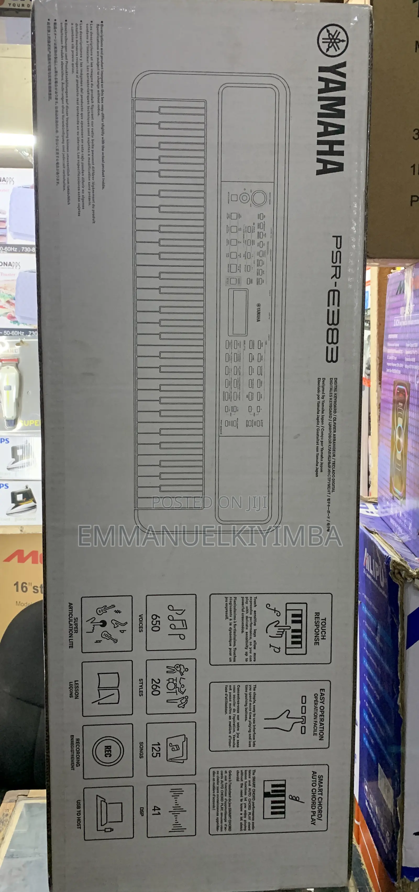 Yamaha Psr E 383 Digital Piano