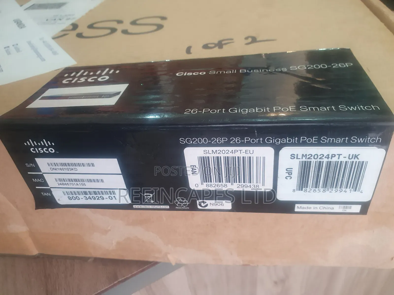Cisco Small Business Sg200-26p