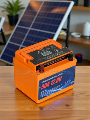 Lc Star 12v 50a Lithium-Ion Battery Pack Orange Color