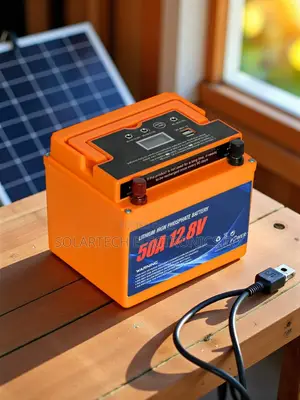 Boxed Durable Lc Star 12v 50a Lithium Batt