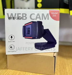 Webcam Z05 – Usb Plug Play With Built-in Microphone