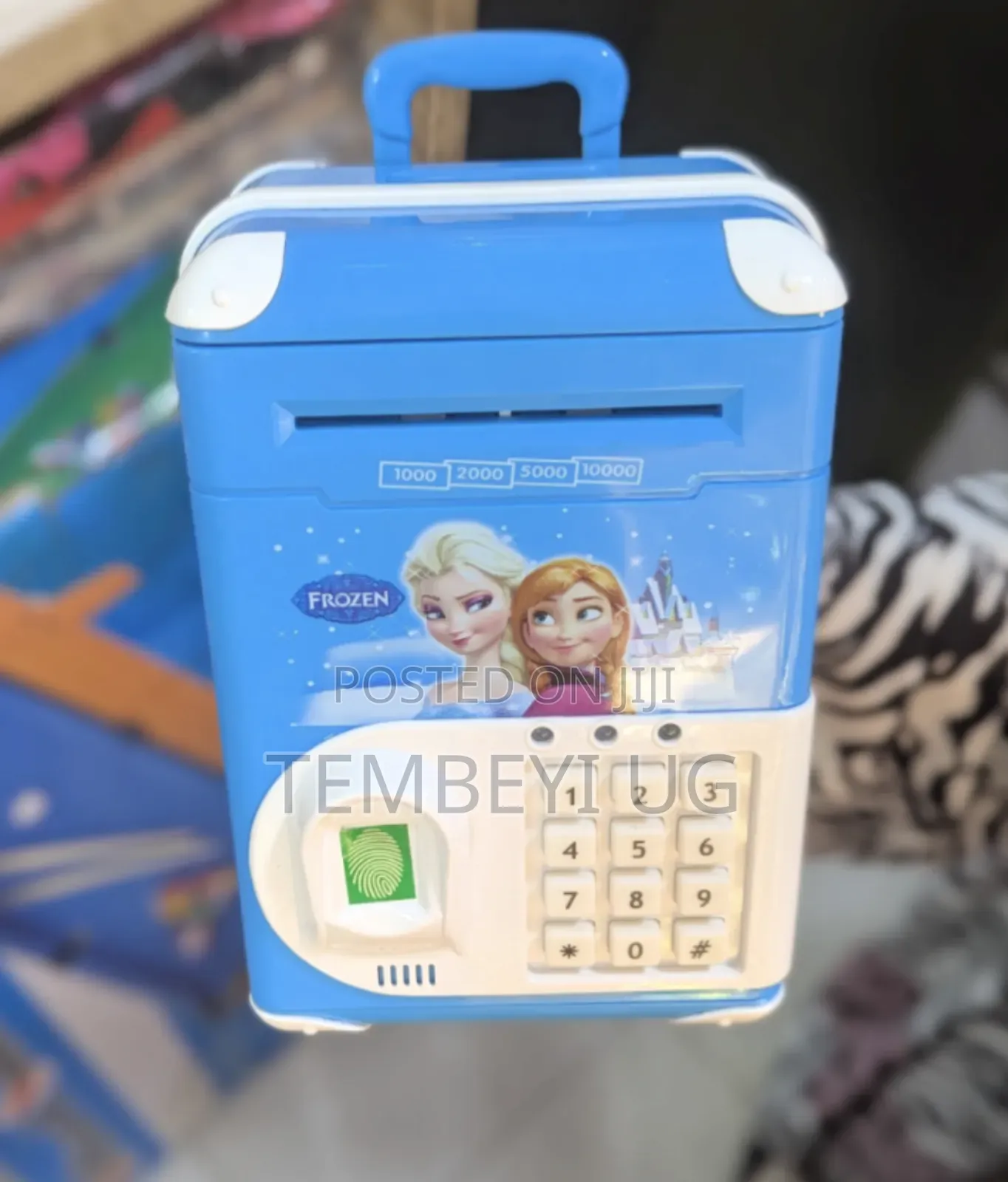 Kids Savings Box With Pin and Fingerprint
