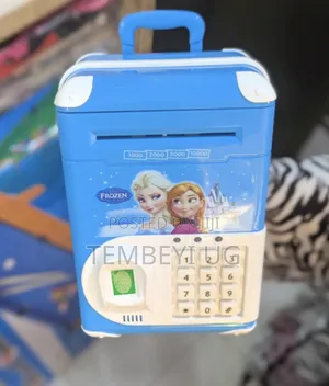 Kids Savings Box With Pin and Fingerprint