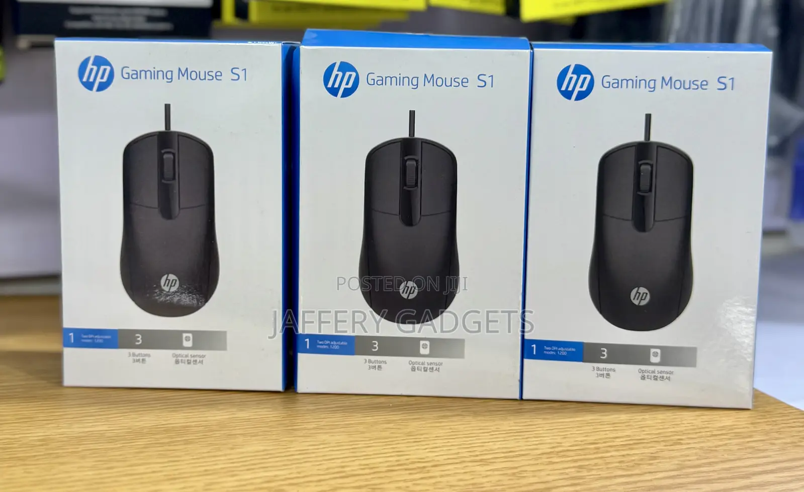 Hp Gaming Mouse S1 – Wired Optical Mouse