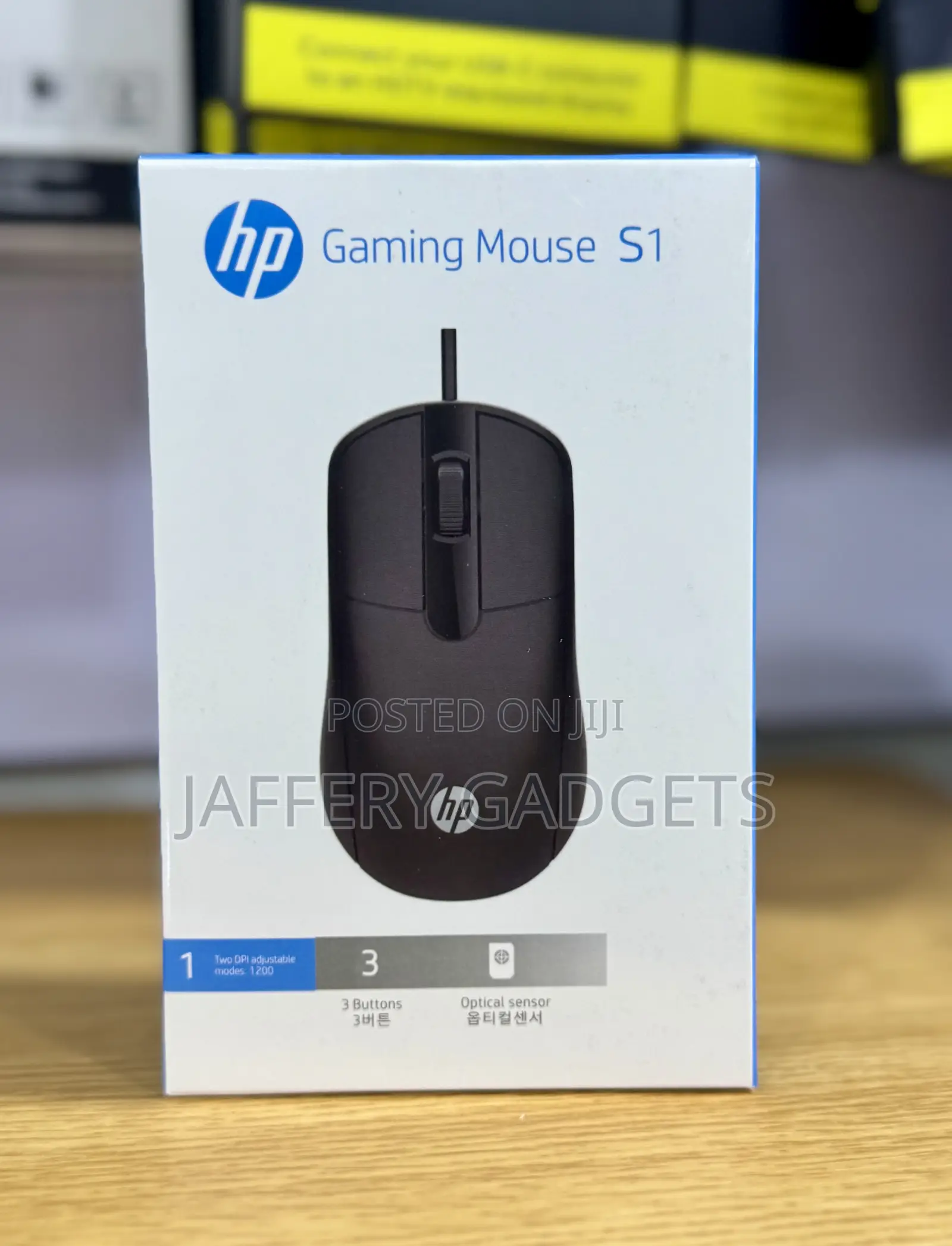 Hp Gaming Mouse S1 – Wired Optical Mouse