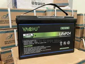 Yachu 100ah Lithium Battery for Solar Systems