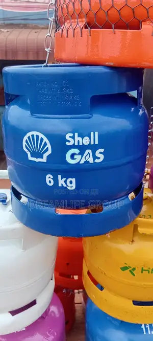 6kg Shell Gas Cylinder