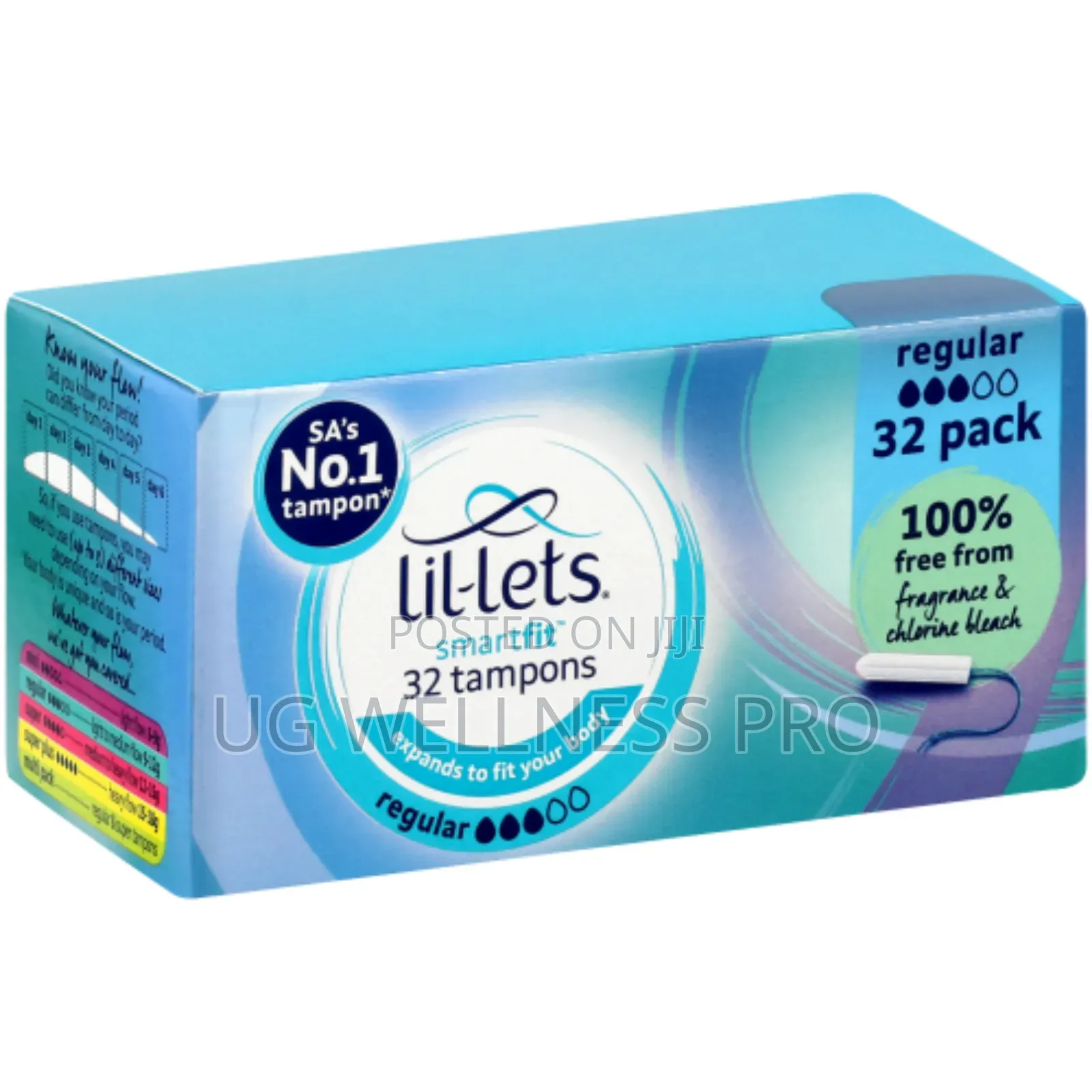 Lil-Lets
Smartfit Tampons Regular 32 Pack
