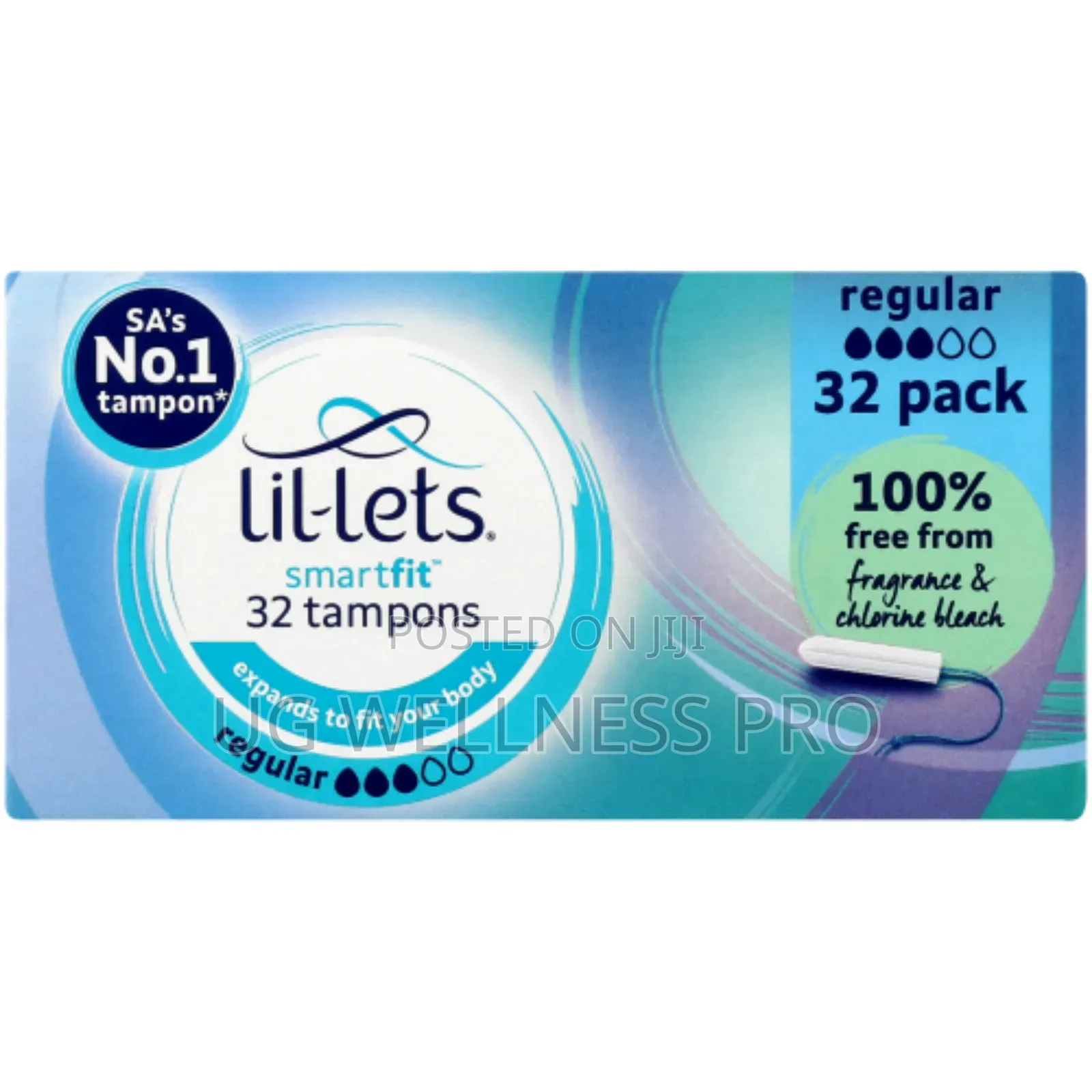 Lil-Lets
Smartfit Tampons Regular 32 Pack