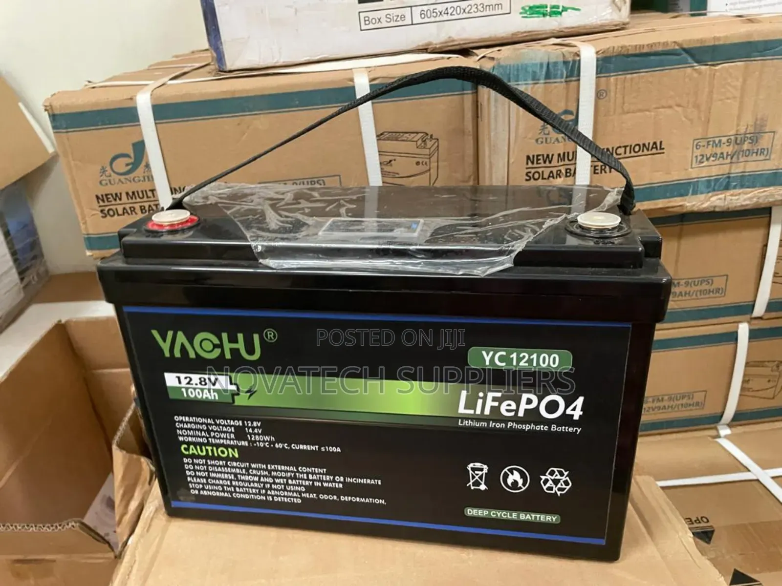 Yachu 100ah High-Performance Lithium Battery