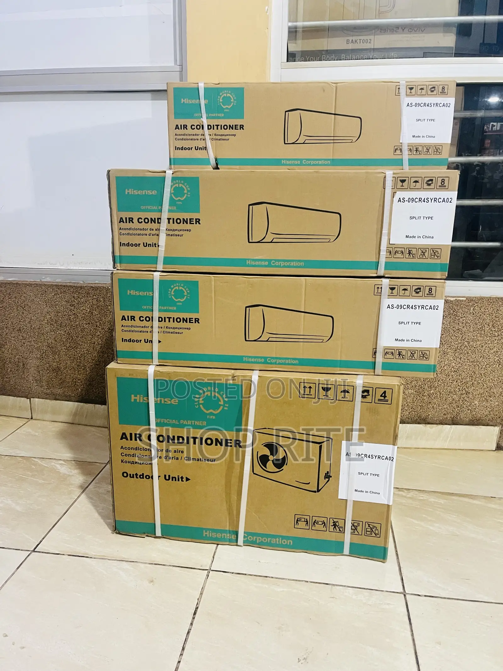 Hisense Air Conditioner 9000 Btu Cooling Unit