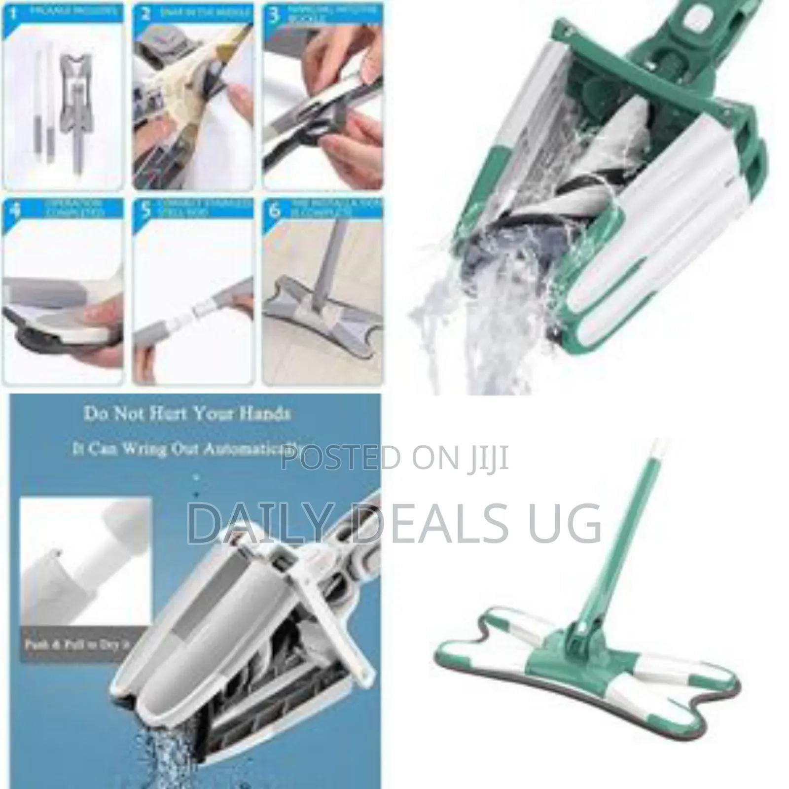 Mop With Self Wringing Function