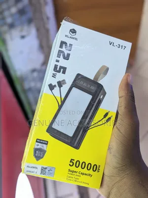 Villaon Tel 50,000amh Powerbank With a Large Torch