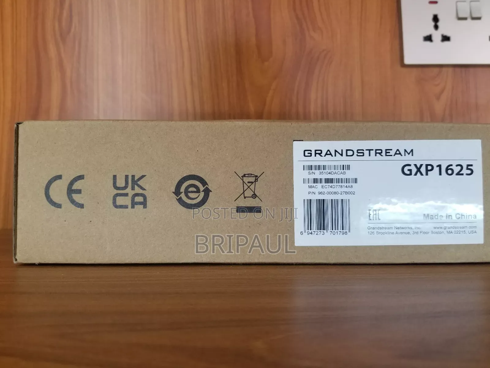Grand Stream Ip Phone GXP 1625