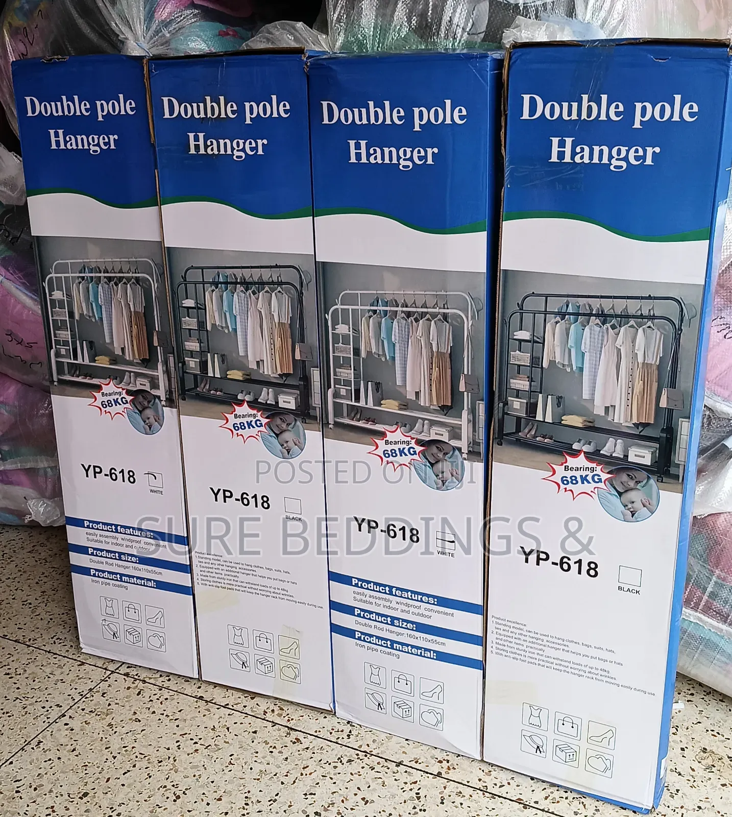 Double Pole Drying Racks
