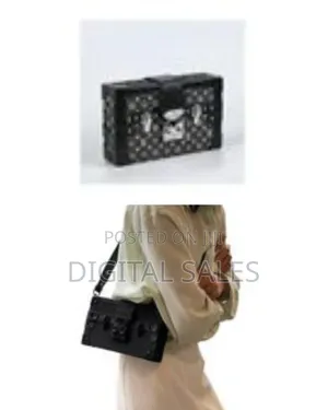 Filwhite Vintage Trunk-Style Box Shoulder Bag