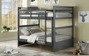 4*6 Ball and Cast Double Decker Bed