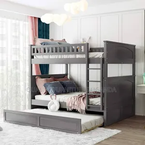 3*6 Gray Storage Decker Bed