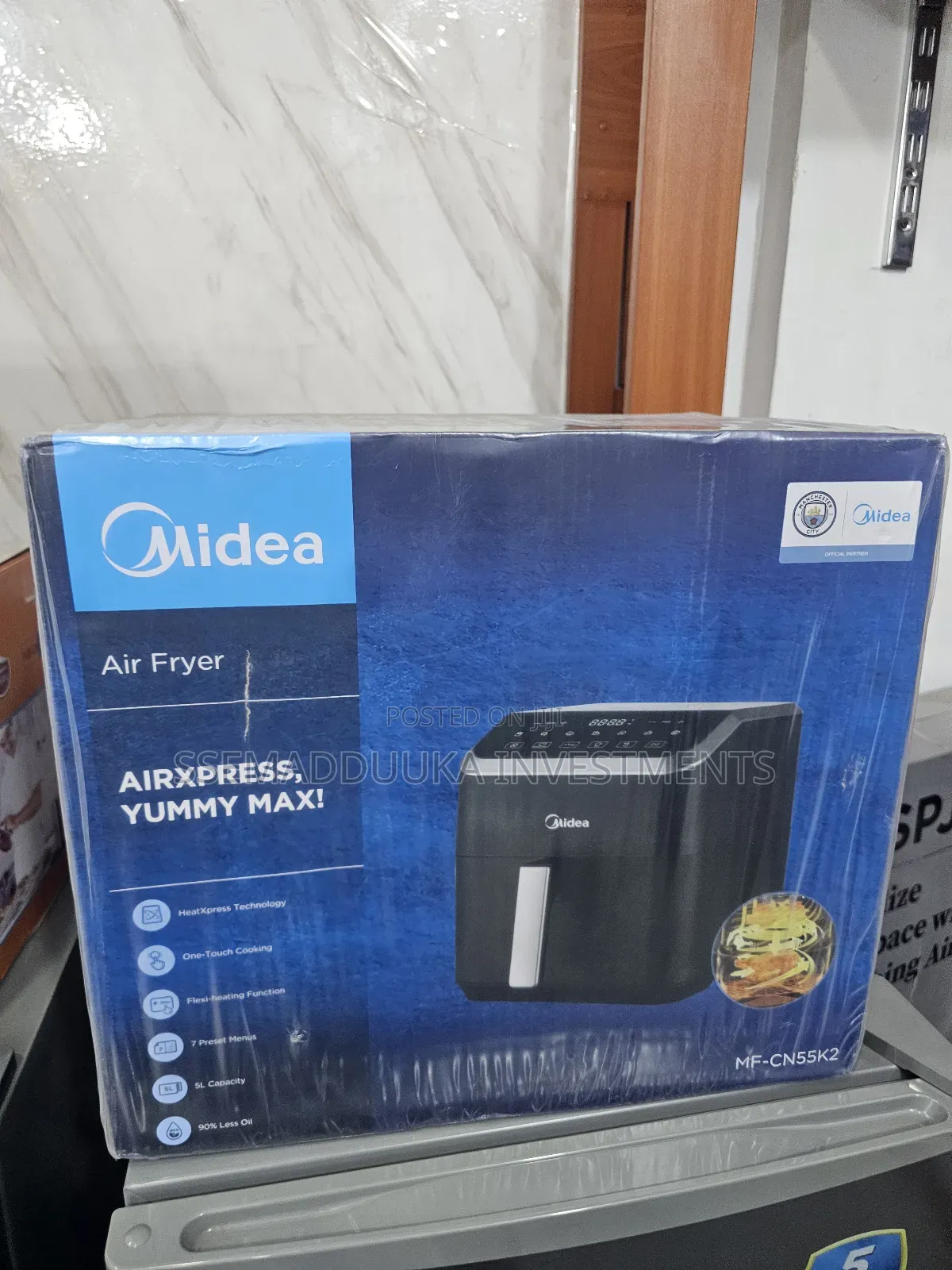 Midea Mf- Cn55k2 5.5l Heatexpress Airfryer