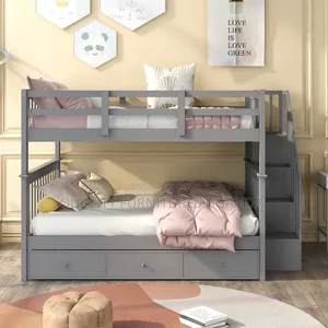 3*6 Stairs Decker Bed in Gray