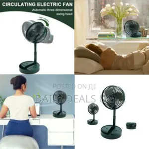 Foldable and Portable Desk Fan