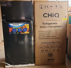 150 Litres Chiq Fridge Double Door