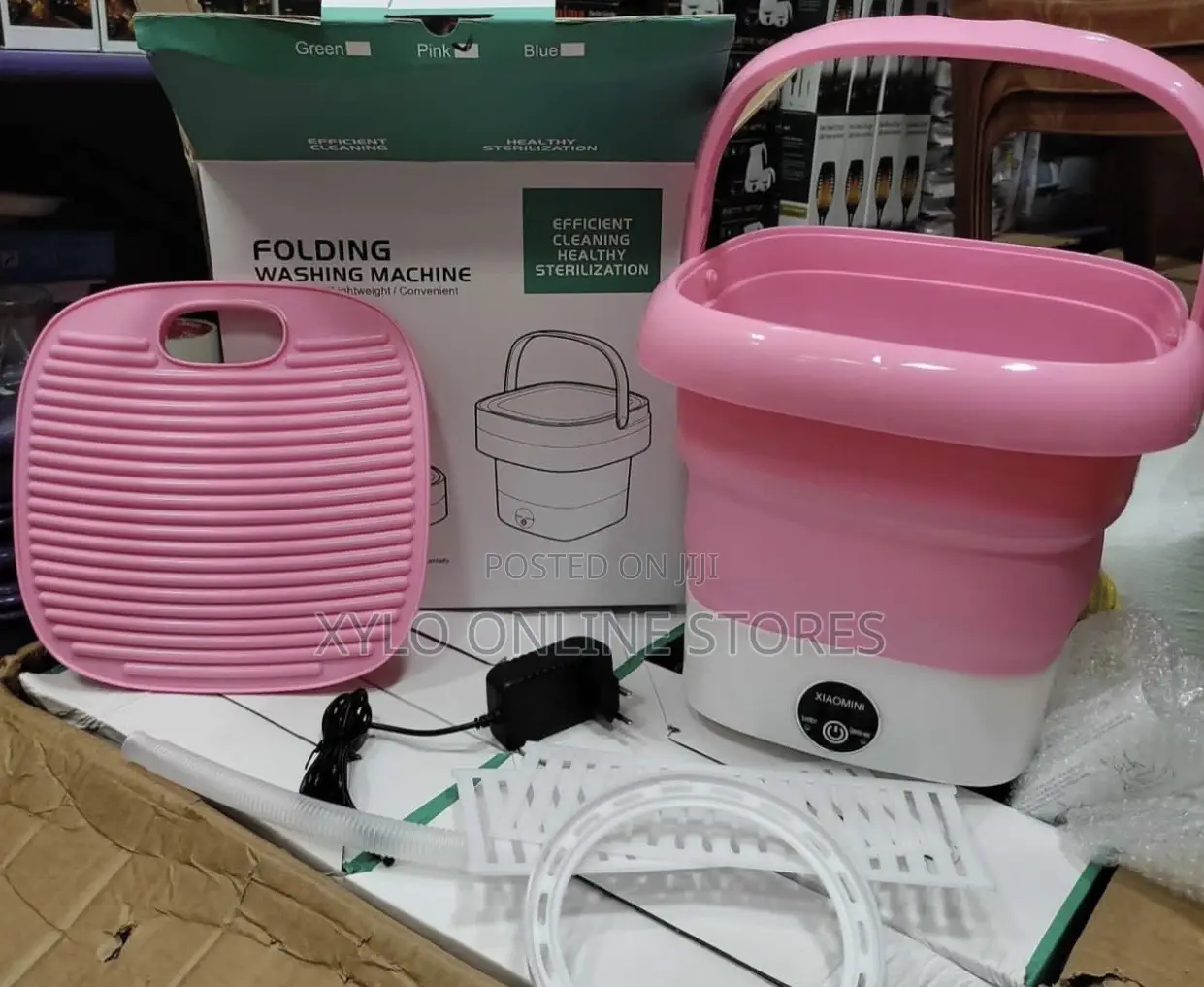 A Portable,Foldable Mini Washing Machine