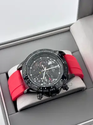 Rolex Watch With Rubber Strap