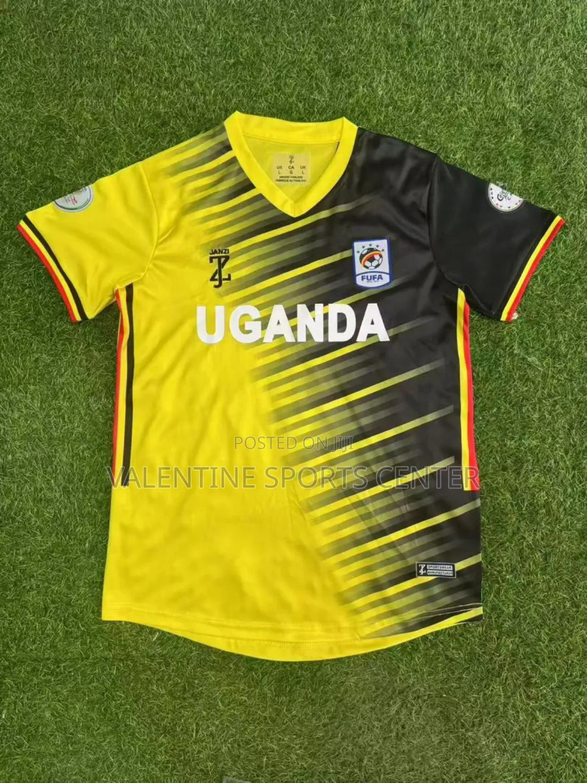 Momo Jersey Uganda Crane Original Material