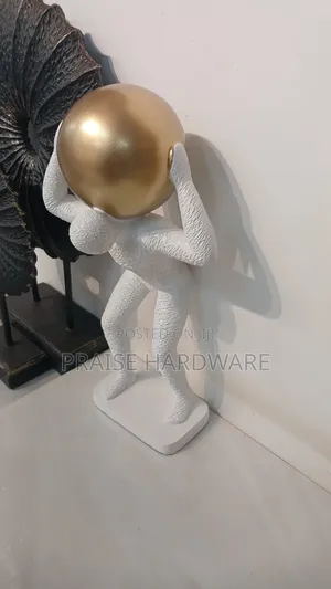 White Man Carrying Globe