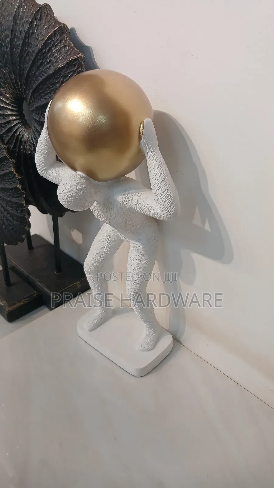 White Man Carrying Globe